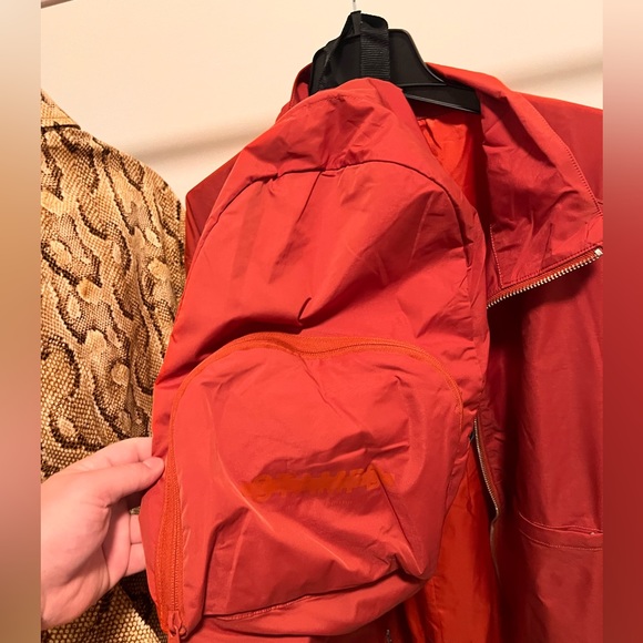 Stampd LA Heston Coat and Bag - size L Large - Orange NWT - Picture 5 of 8